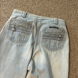 Vintage 1970s! Light Gray Women's Jeans
